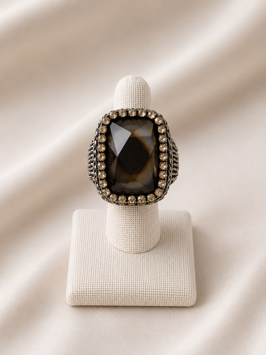 Gold Swarovski Ring