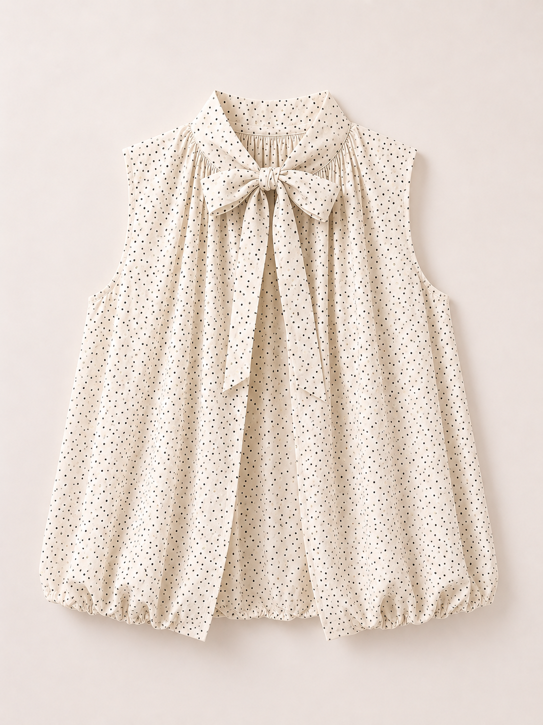 Ivory Stamp Blouse