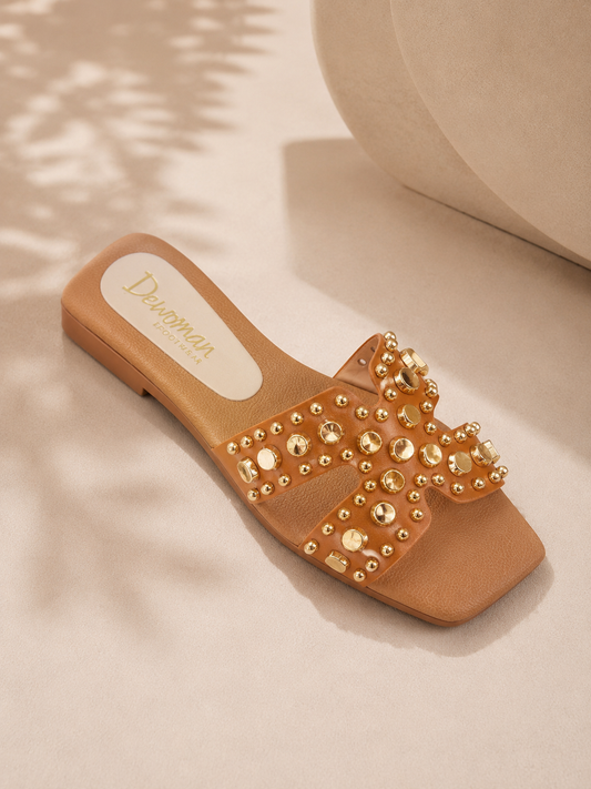Elegant Honey Sandals