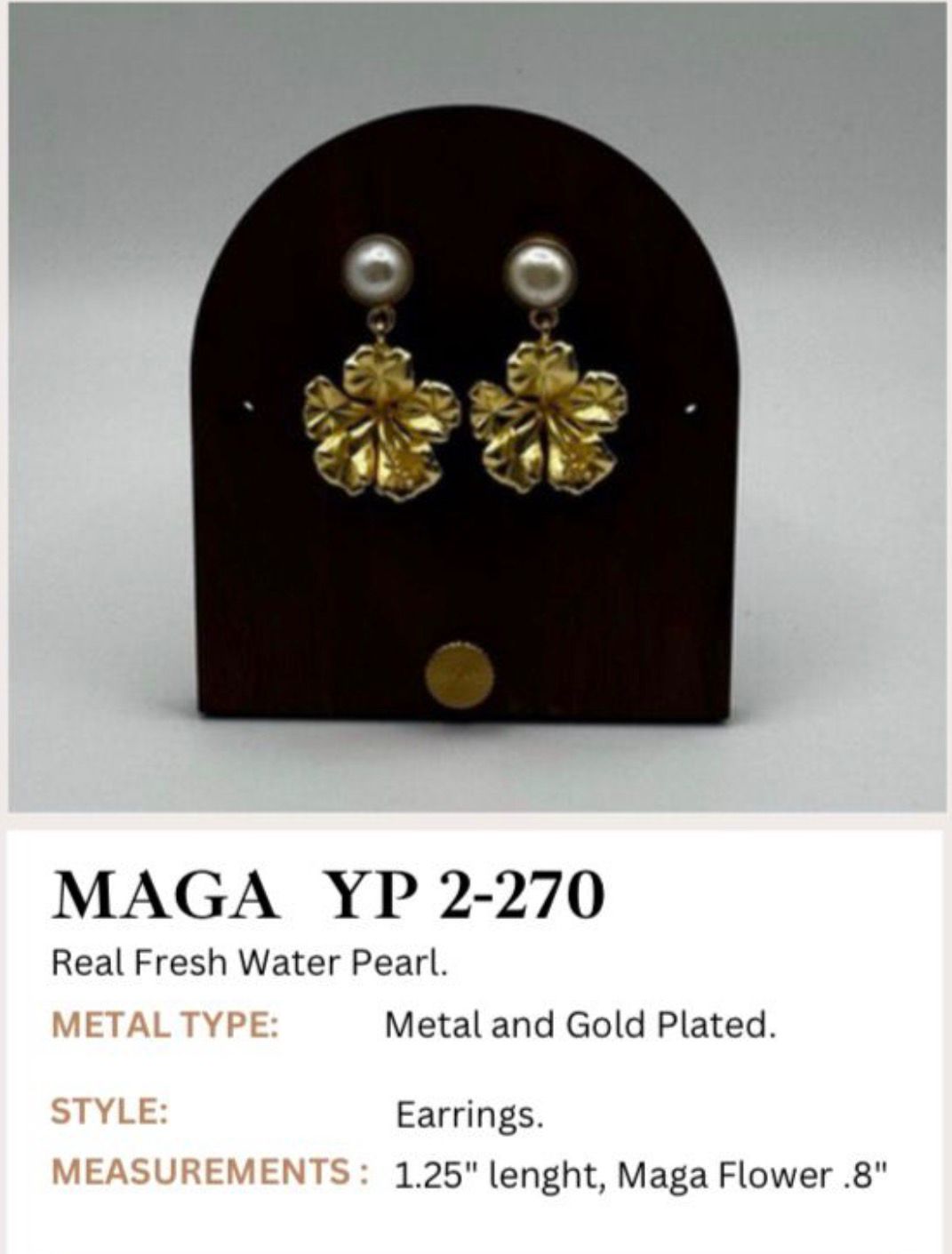 Maga Pearl Earring