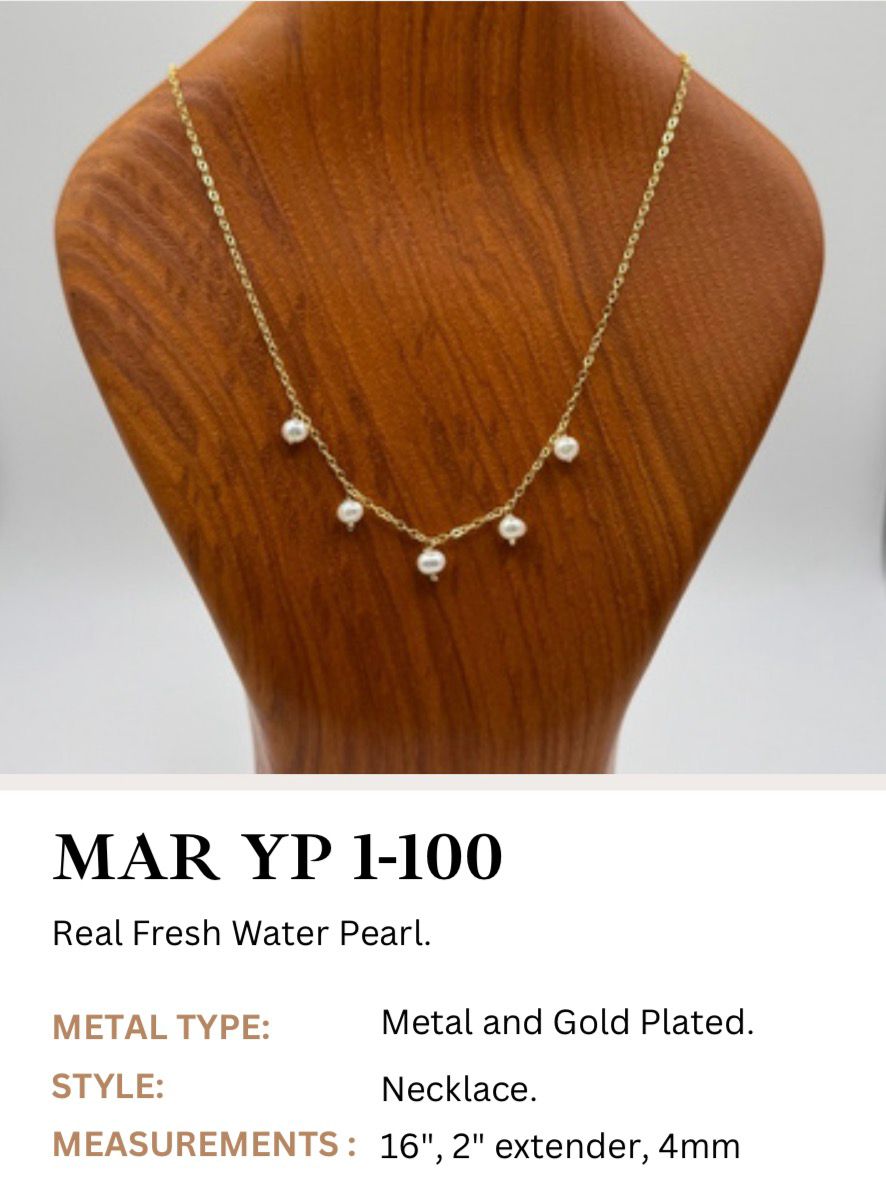 Mar Pearl Necklace