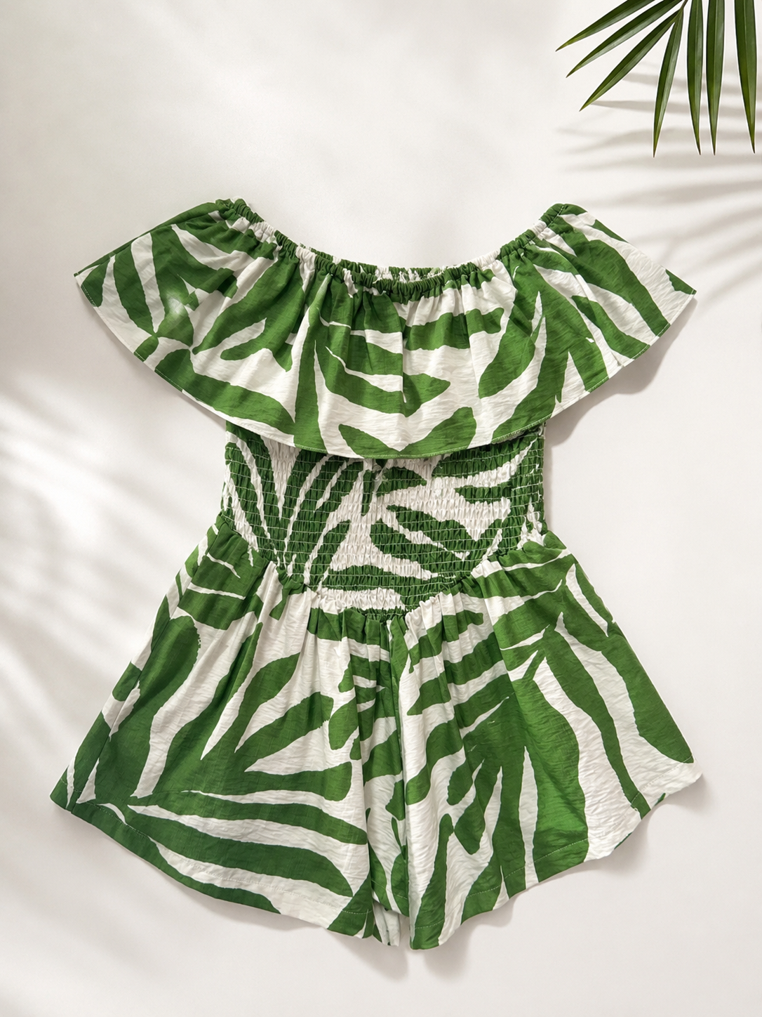 Paradise Green Romper