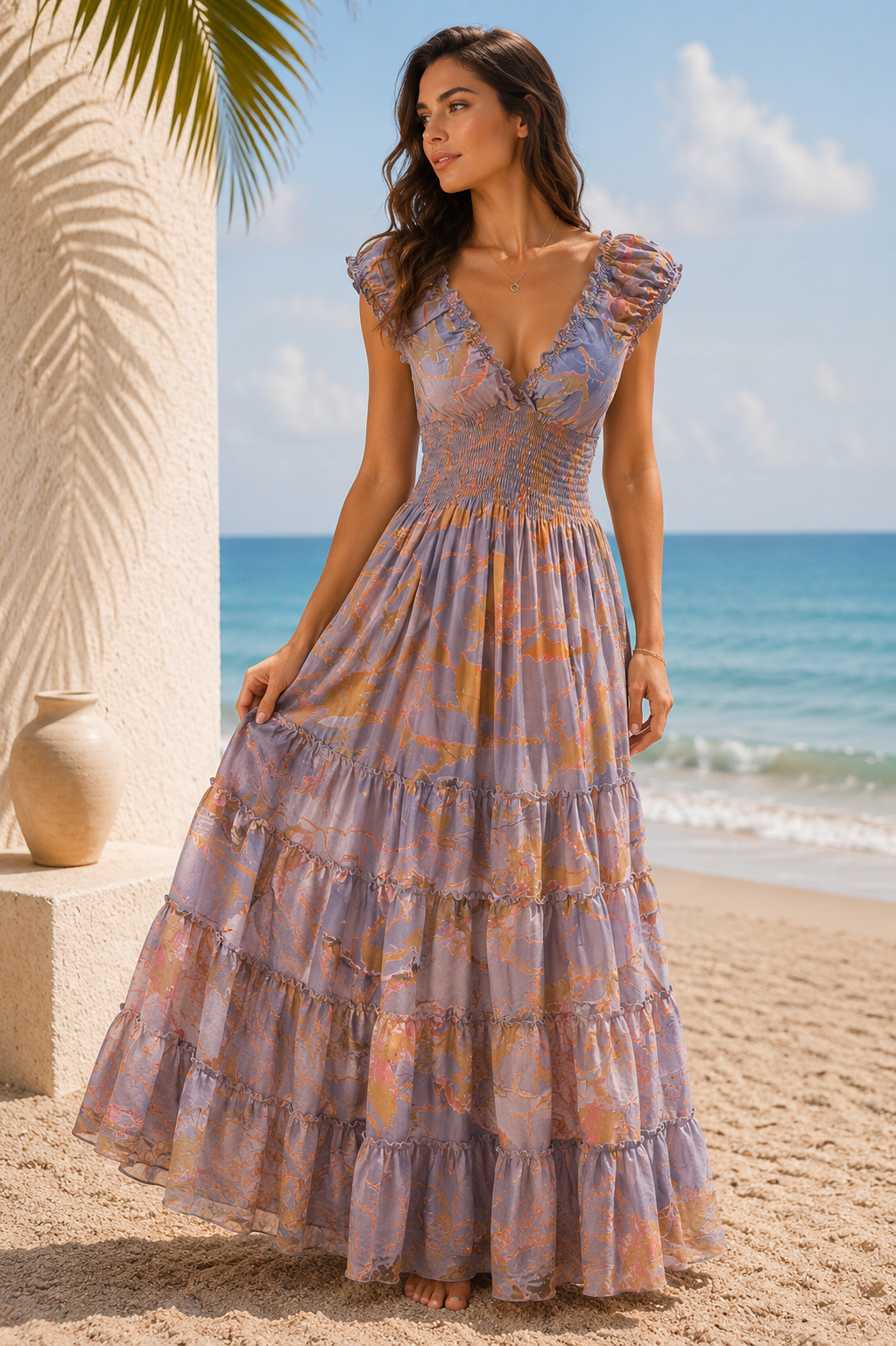 Dynasty Purple Dress