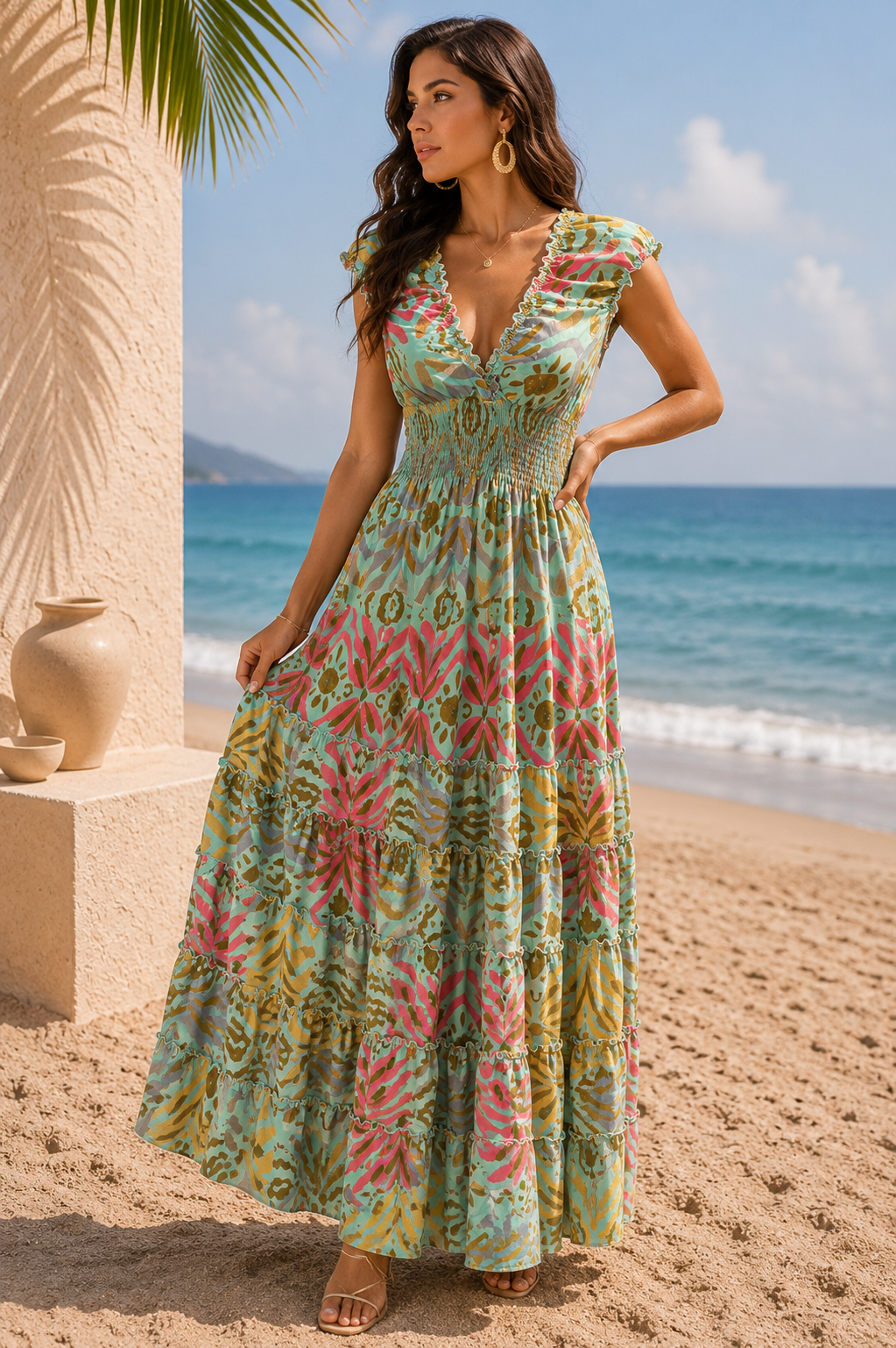Dynasty Green Dress