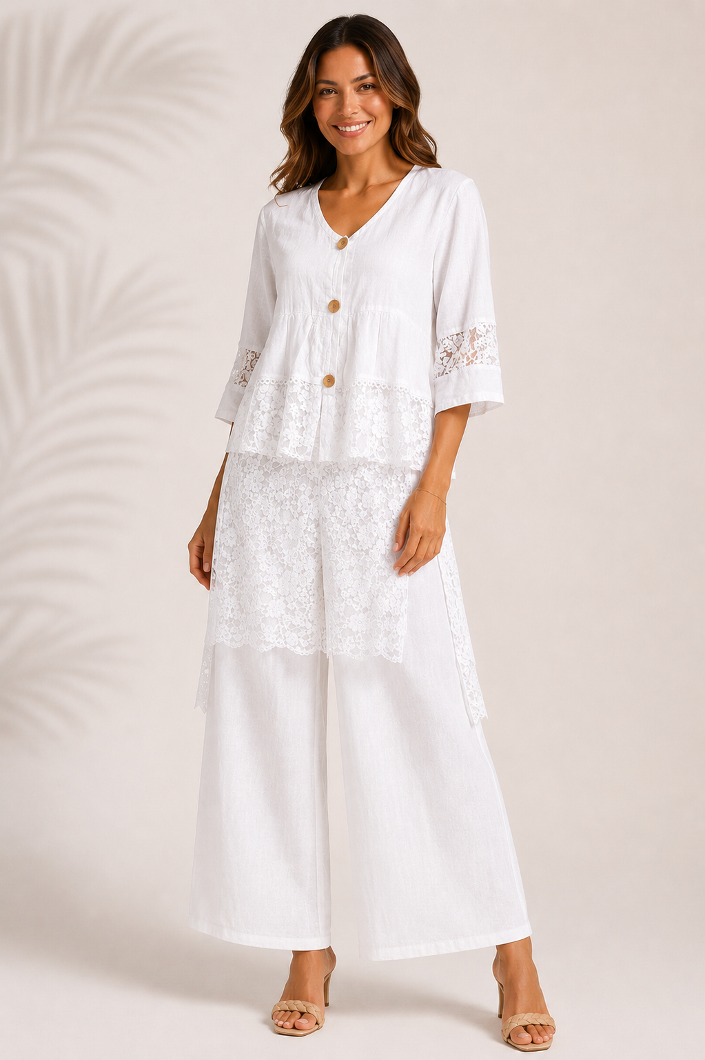 White Lace Set