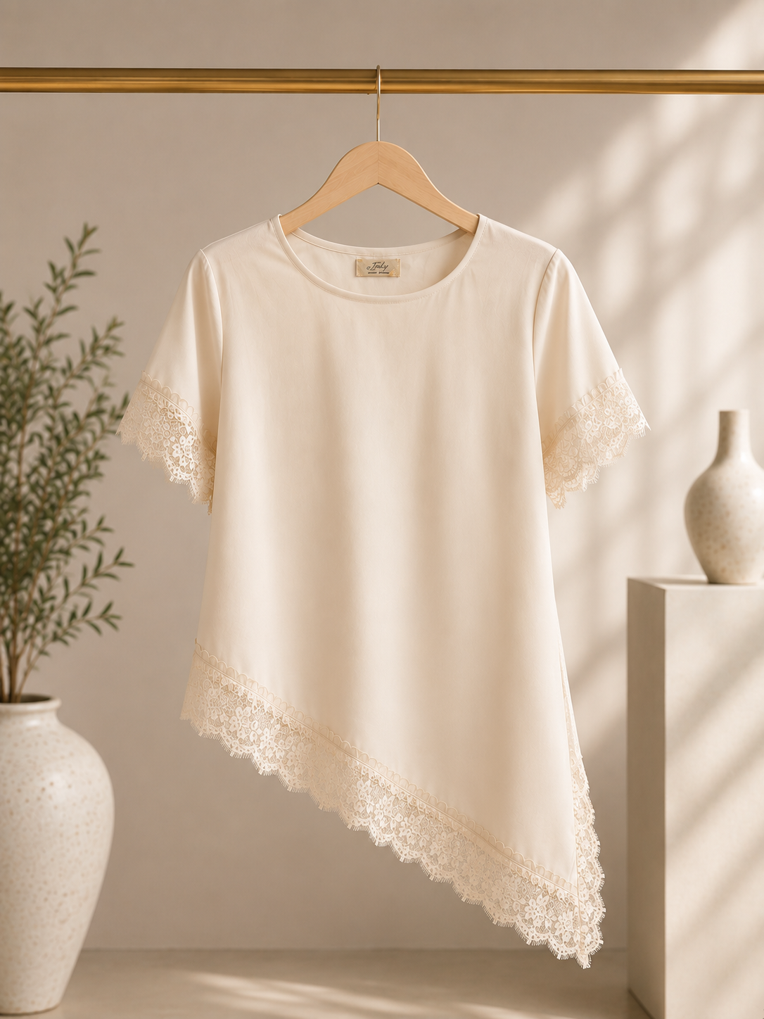 Beige Italian Blouse