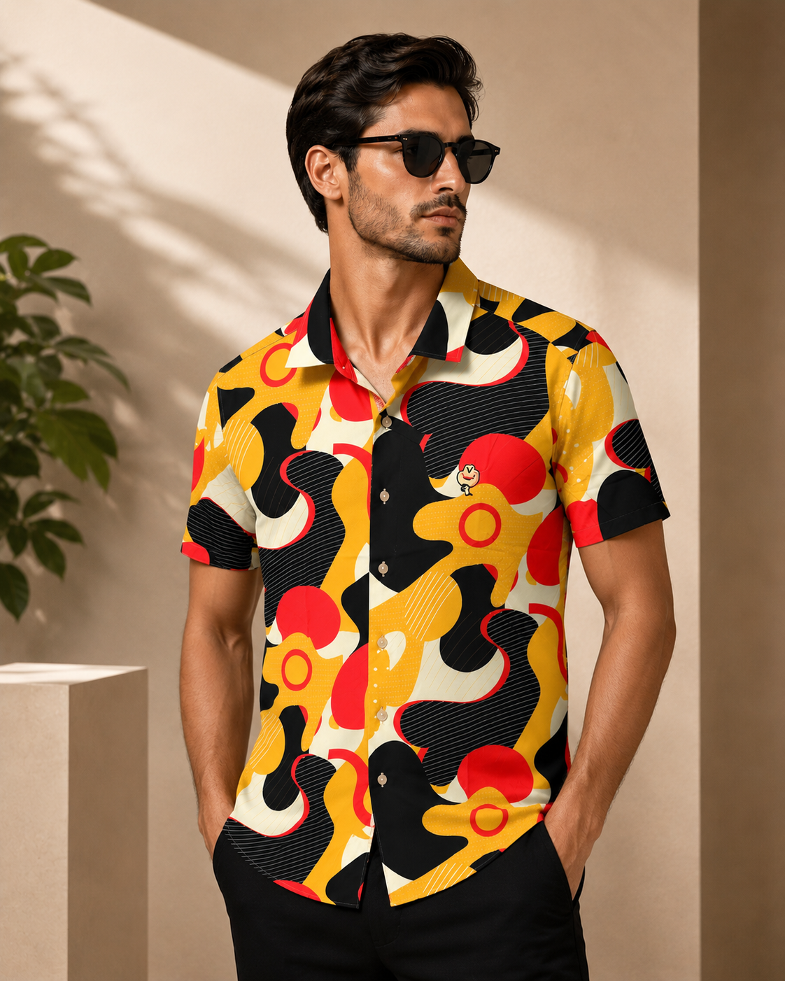 Sebastino Multi Men Shirt