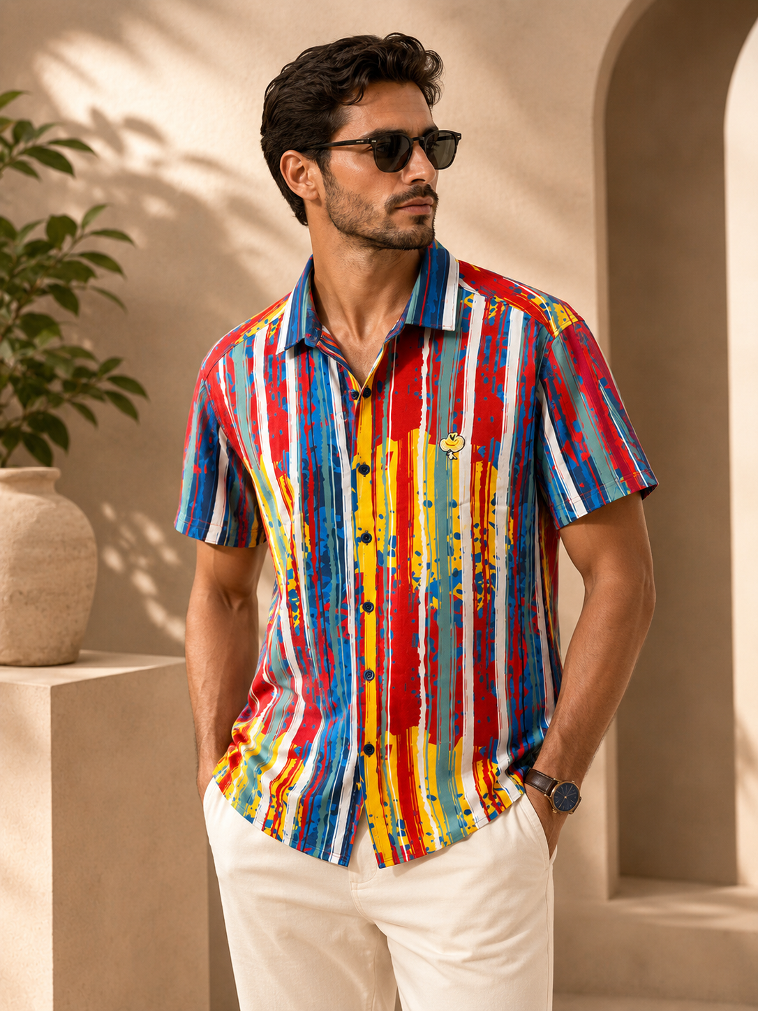 Sunset Stripes Shirt