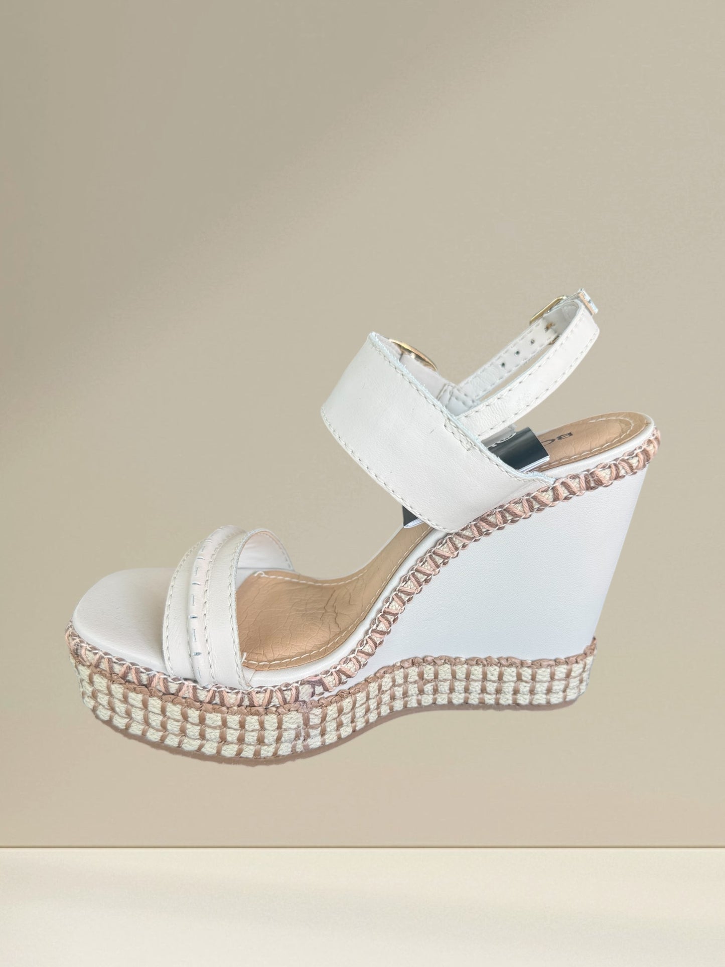 Soho Bottero Off White High Platform