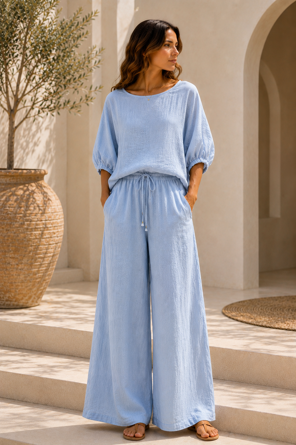 Italian Sahara Blue Set