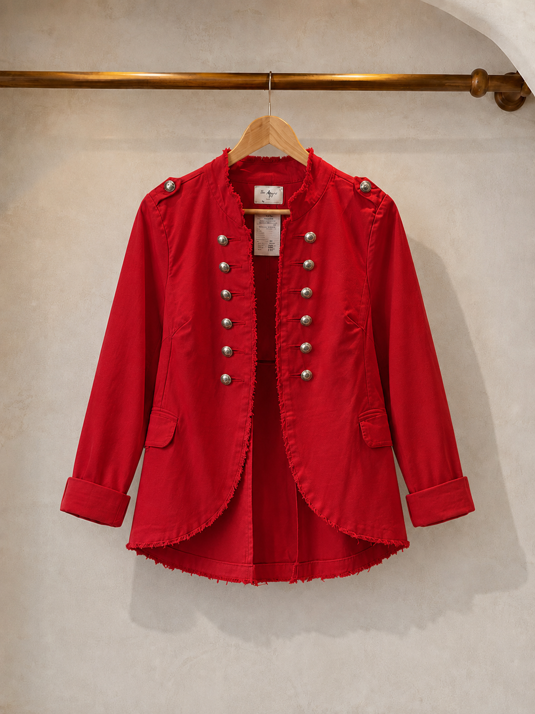 Italian Red Chic Jacket