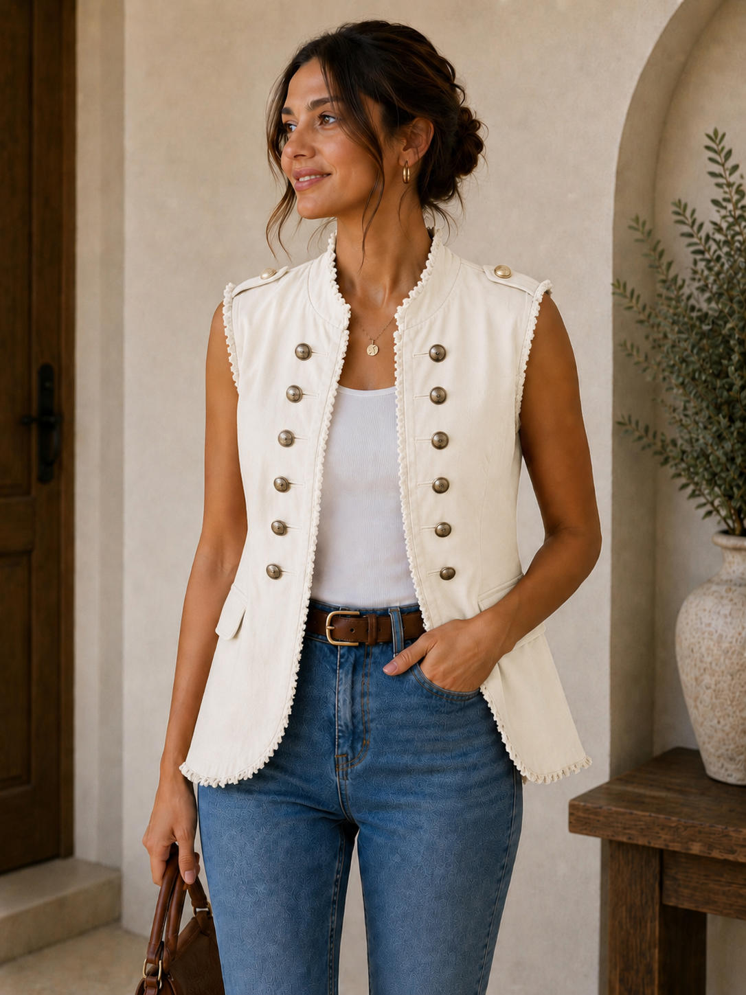 Italian Ivory Jacket