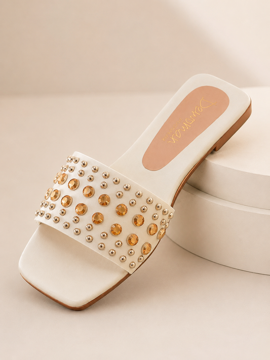 Elegant White Sandals