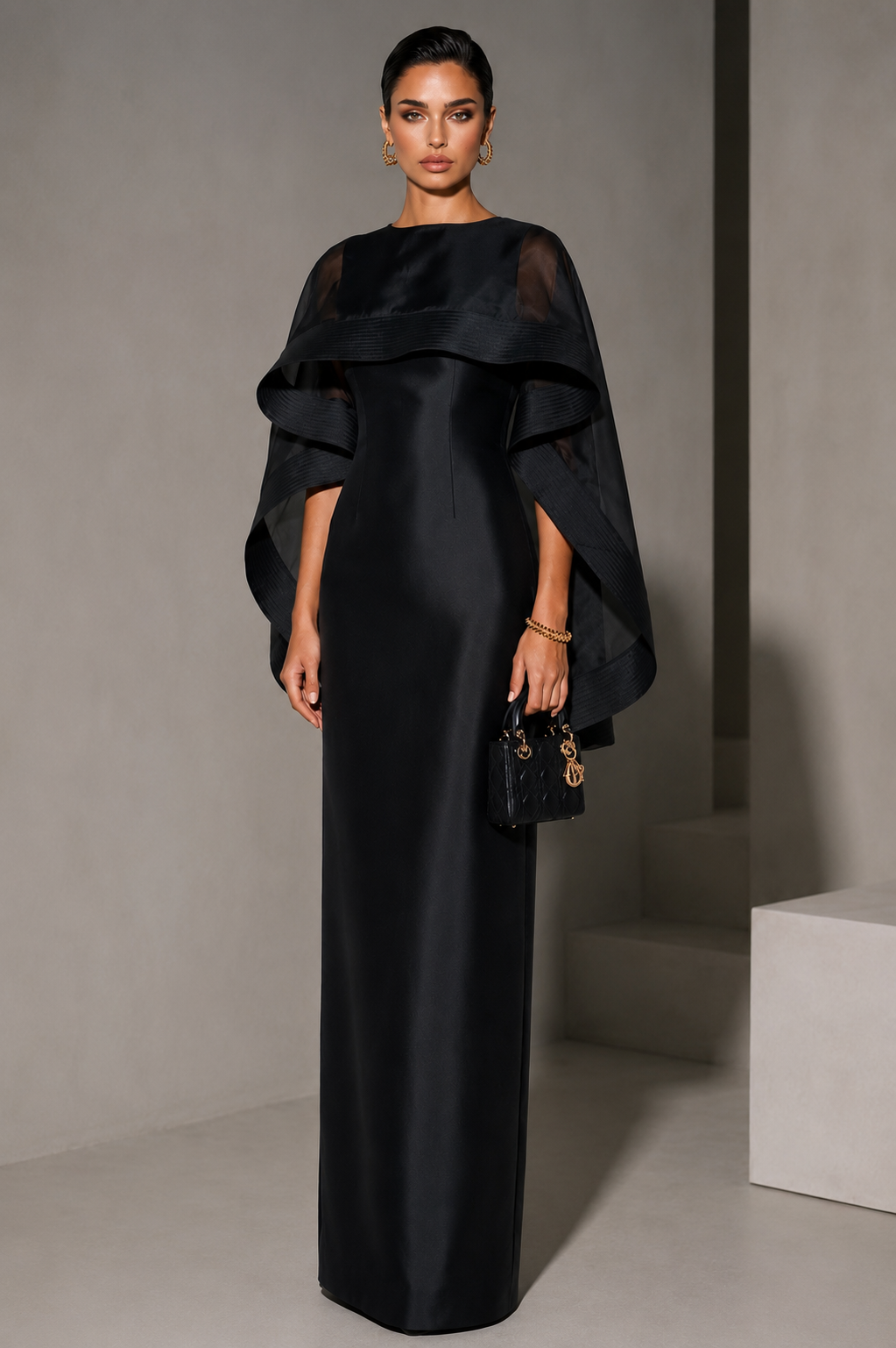 Imperial Noir Dress