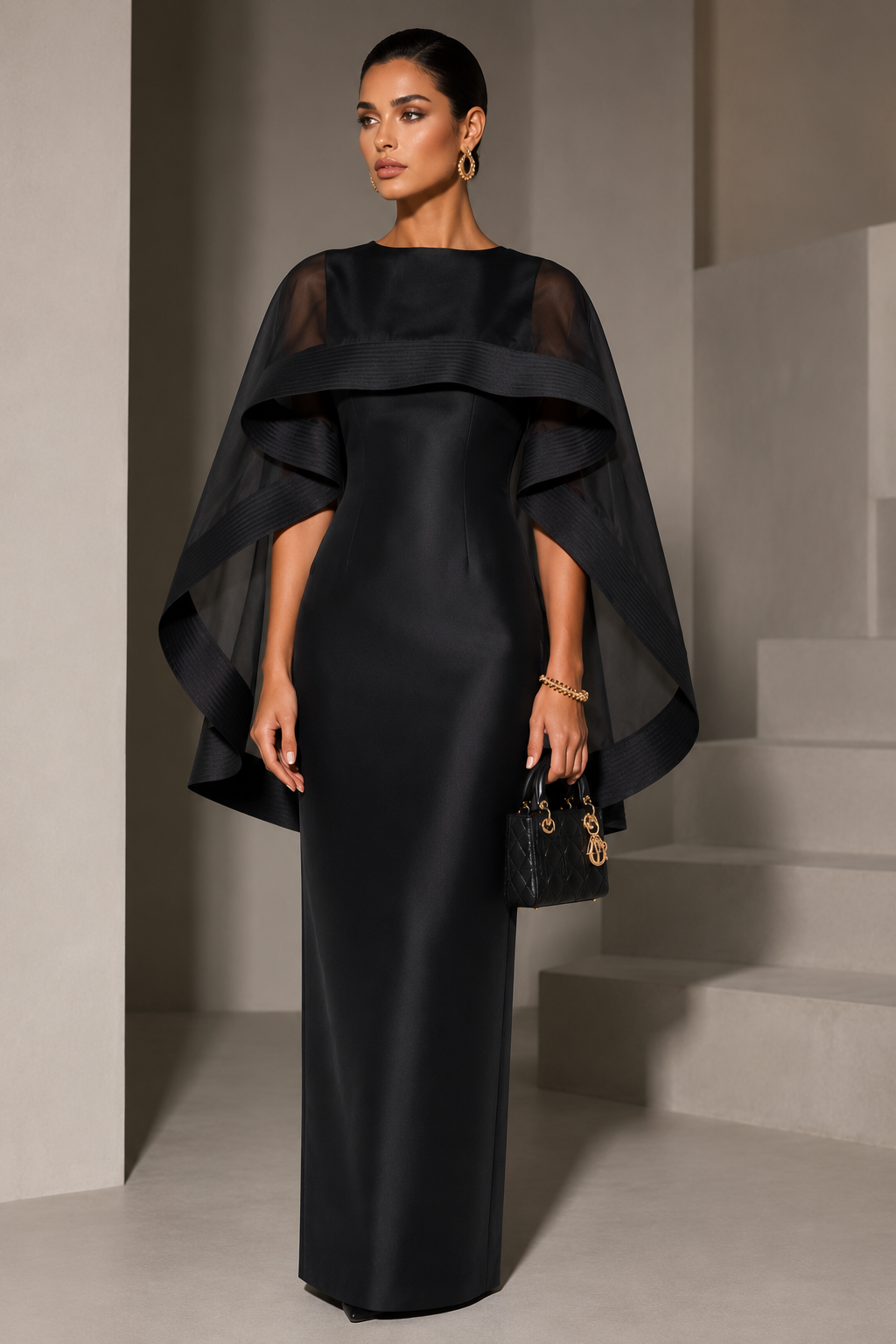 Imperial Noir Dress
