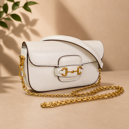 Inspired Designer Bag Ivory GG