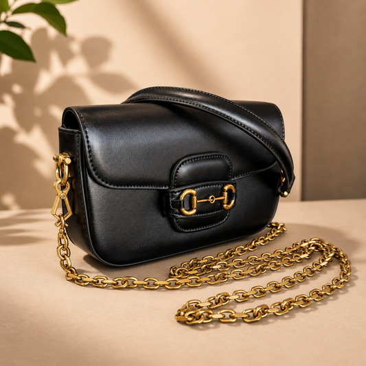Inspired Designer Bag Black GG