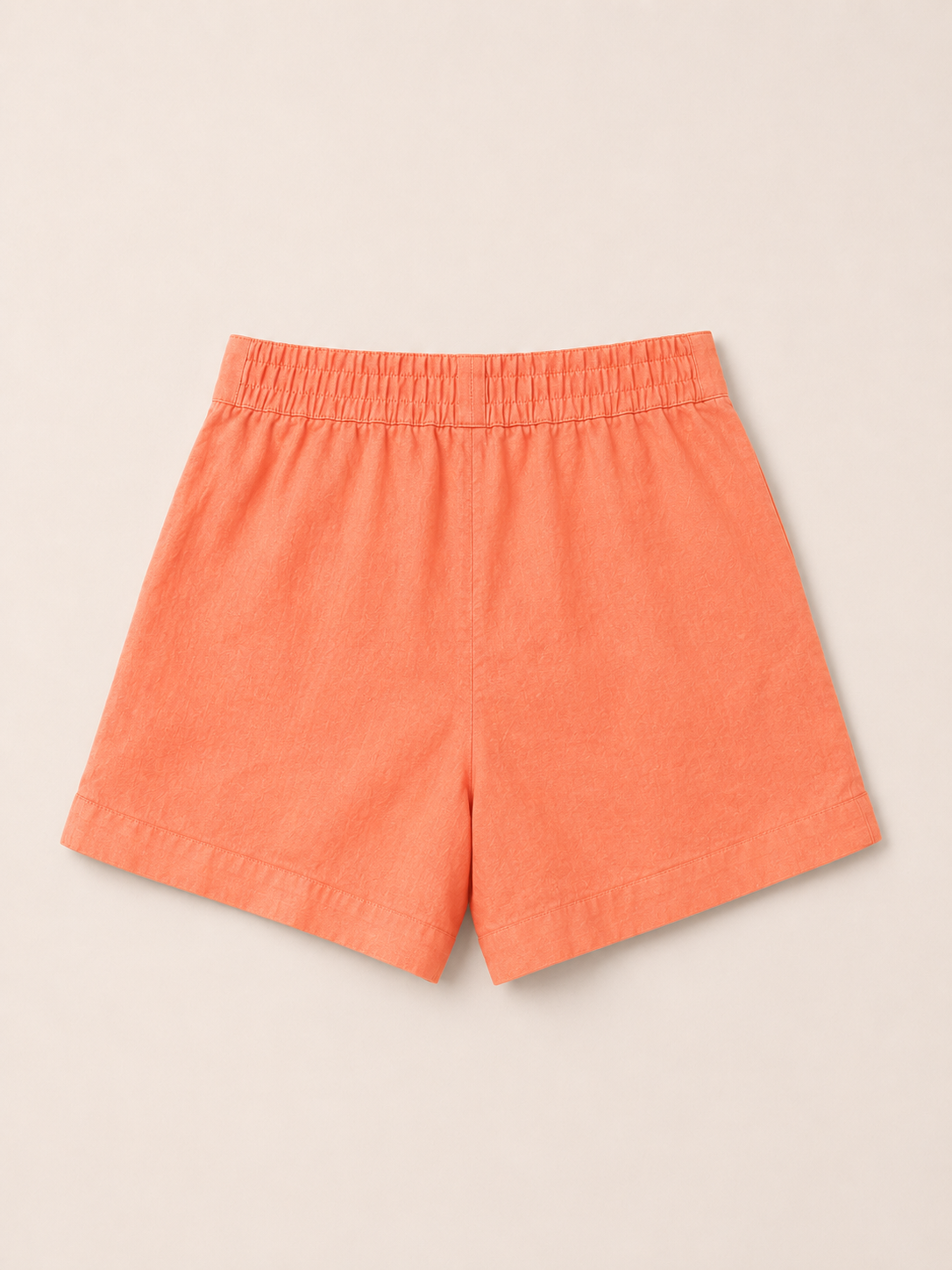 Italian Linen Short-Coral