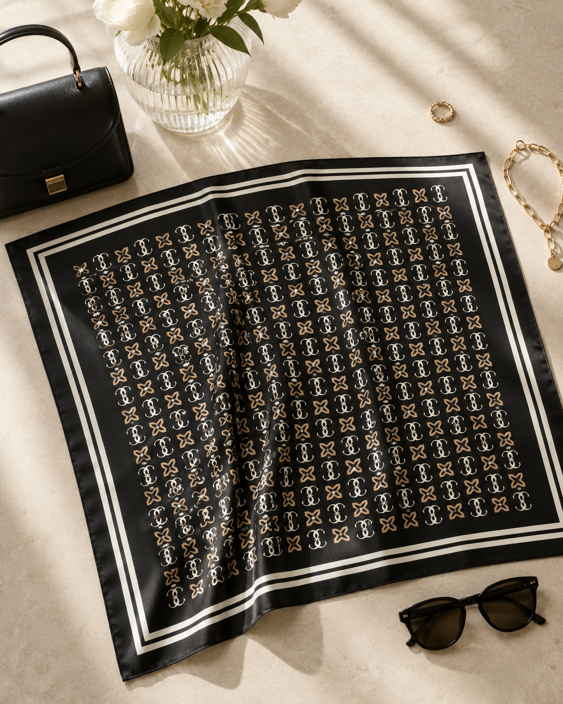 Timeless Signature Print Scarf