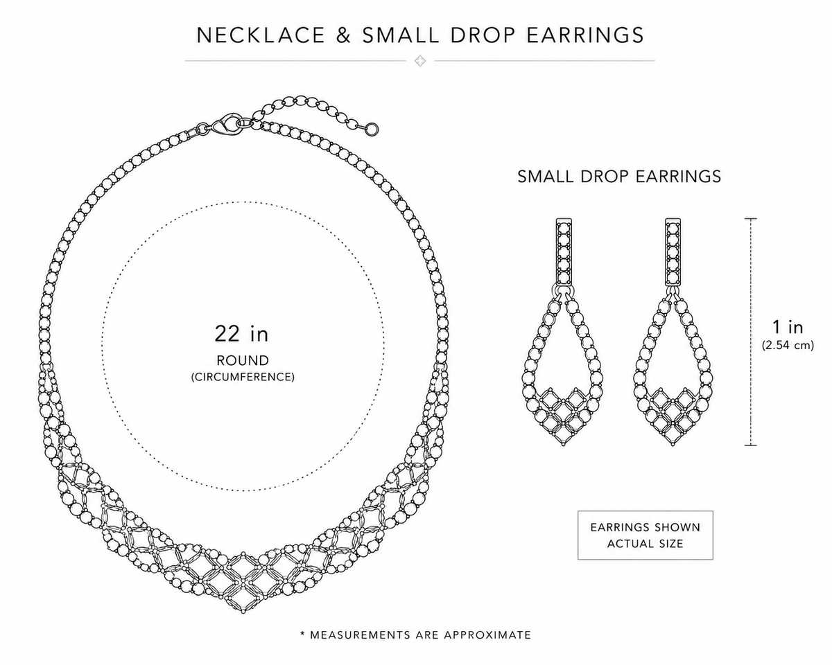 Silver Radiance Crystal Jewelry