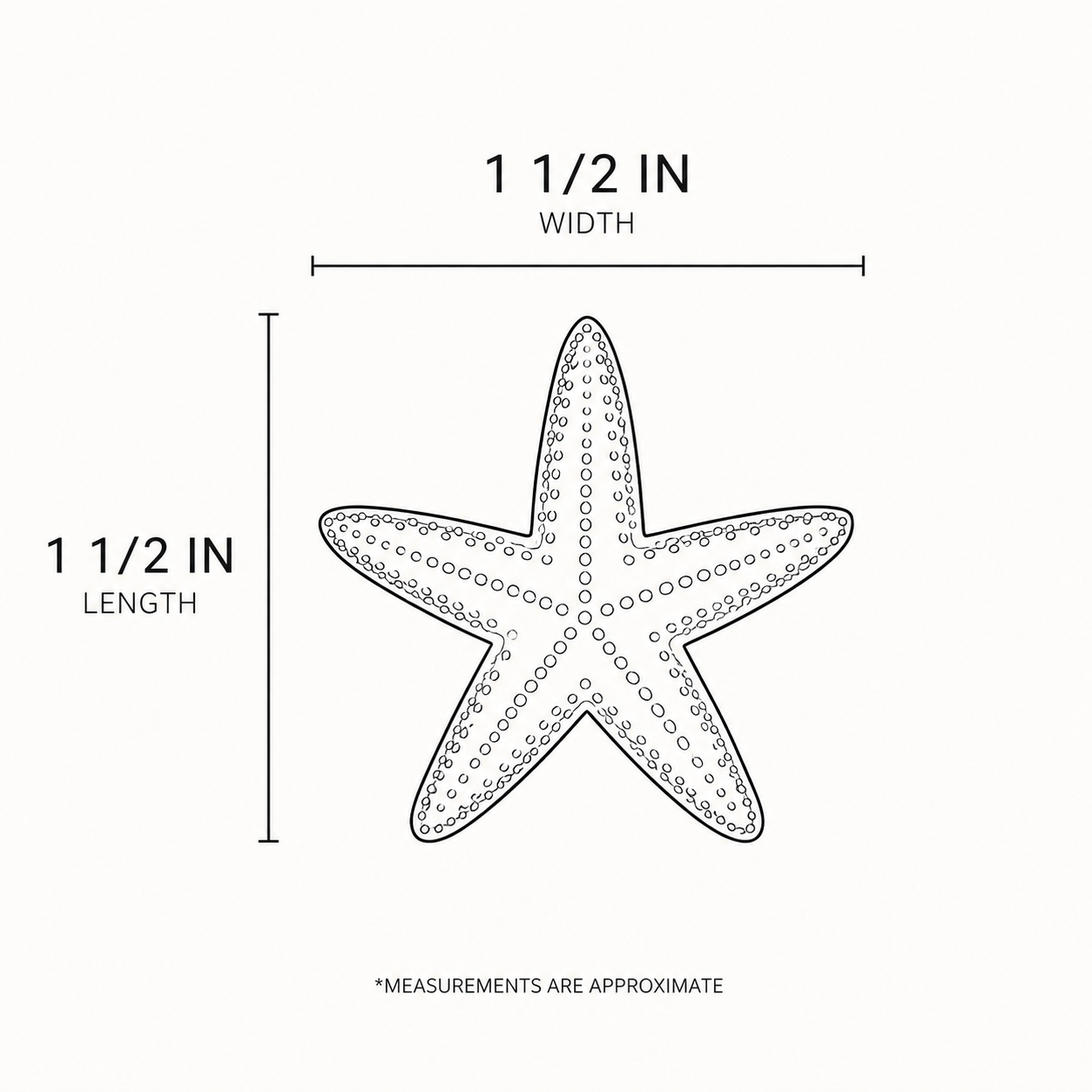 Golden Sea Star Brooch