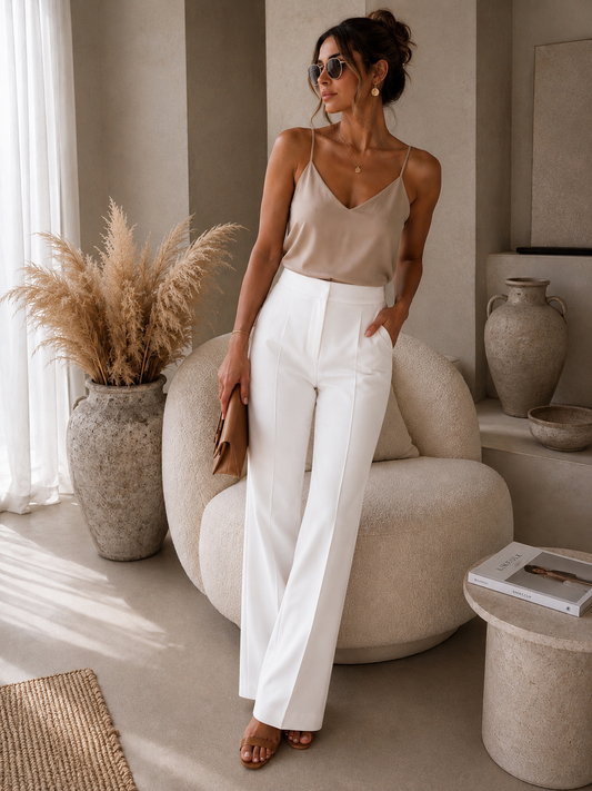 Sienna Tailored Pants white