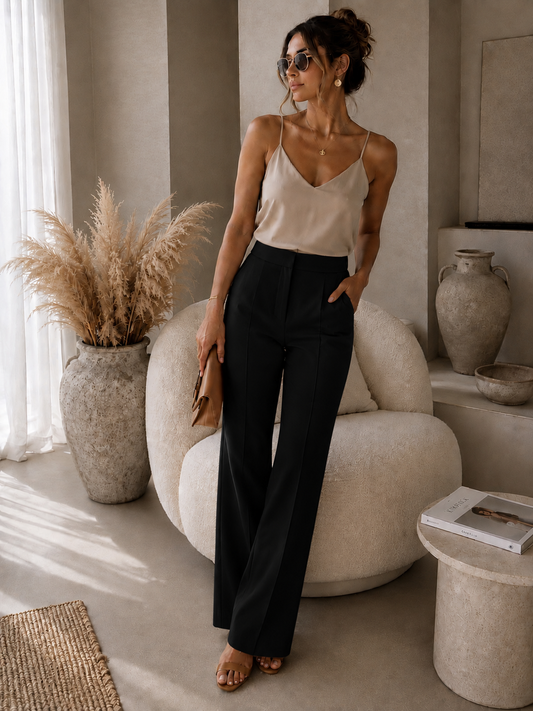 Sienna Tailored Pants Black