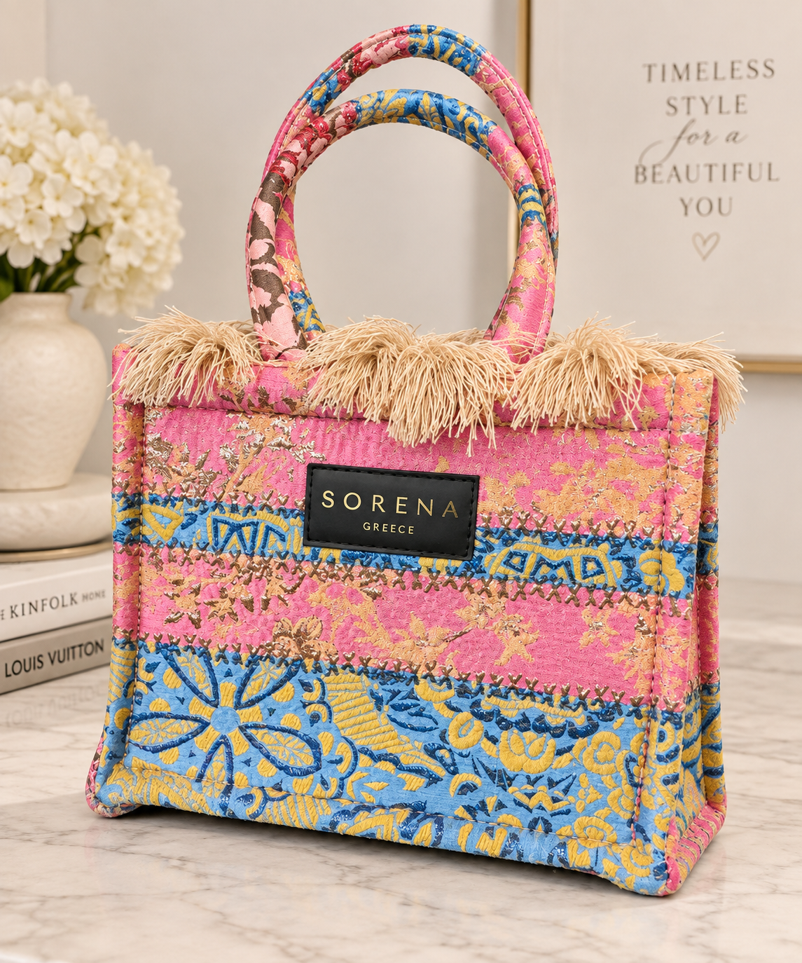 Sorena Rodanthi Greece Mini Tote Bag