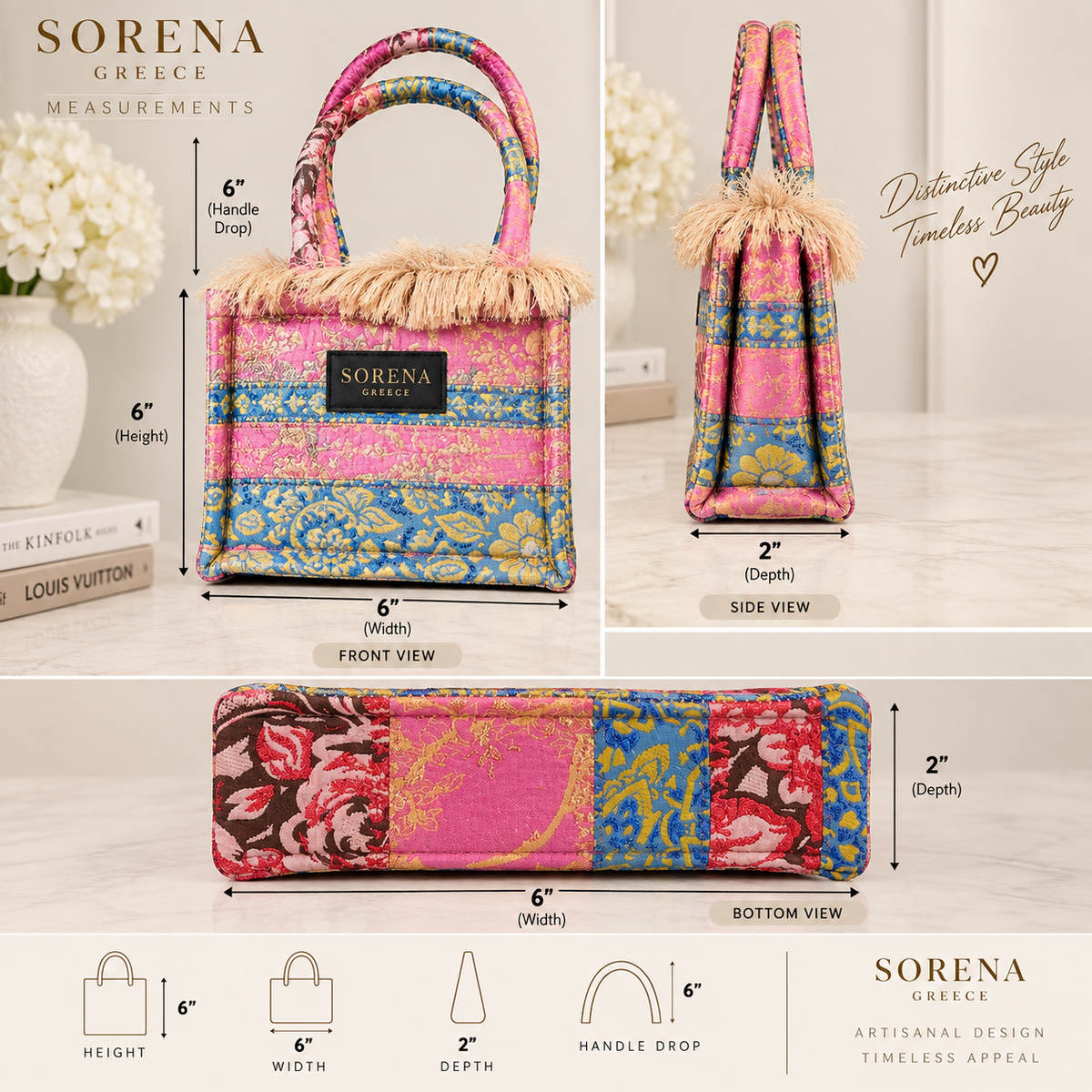 Sorena Rodanthi Greece Mini Tote Bag