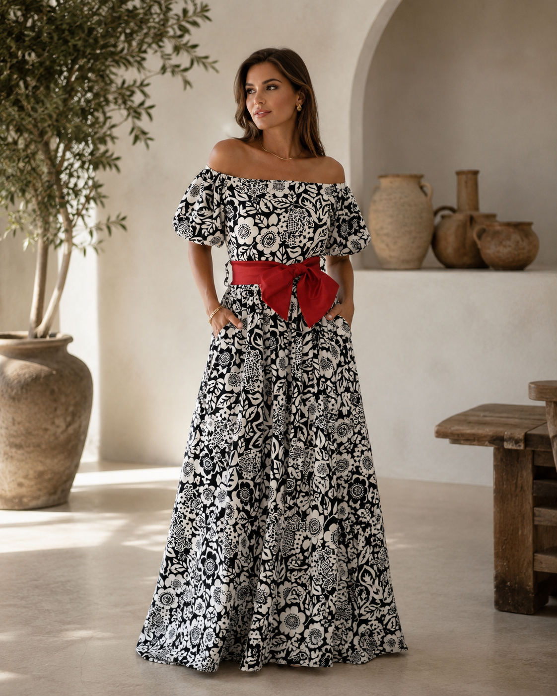 Red Bell Dress