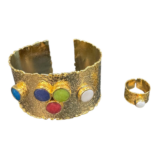 Turkish Jewelry Bracelet and Ring Set