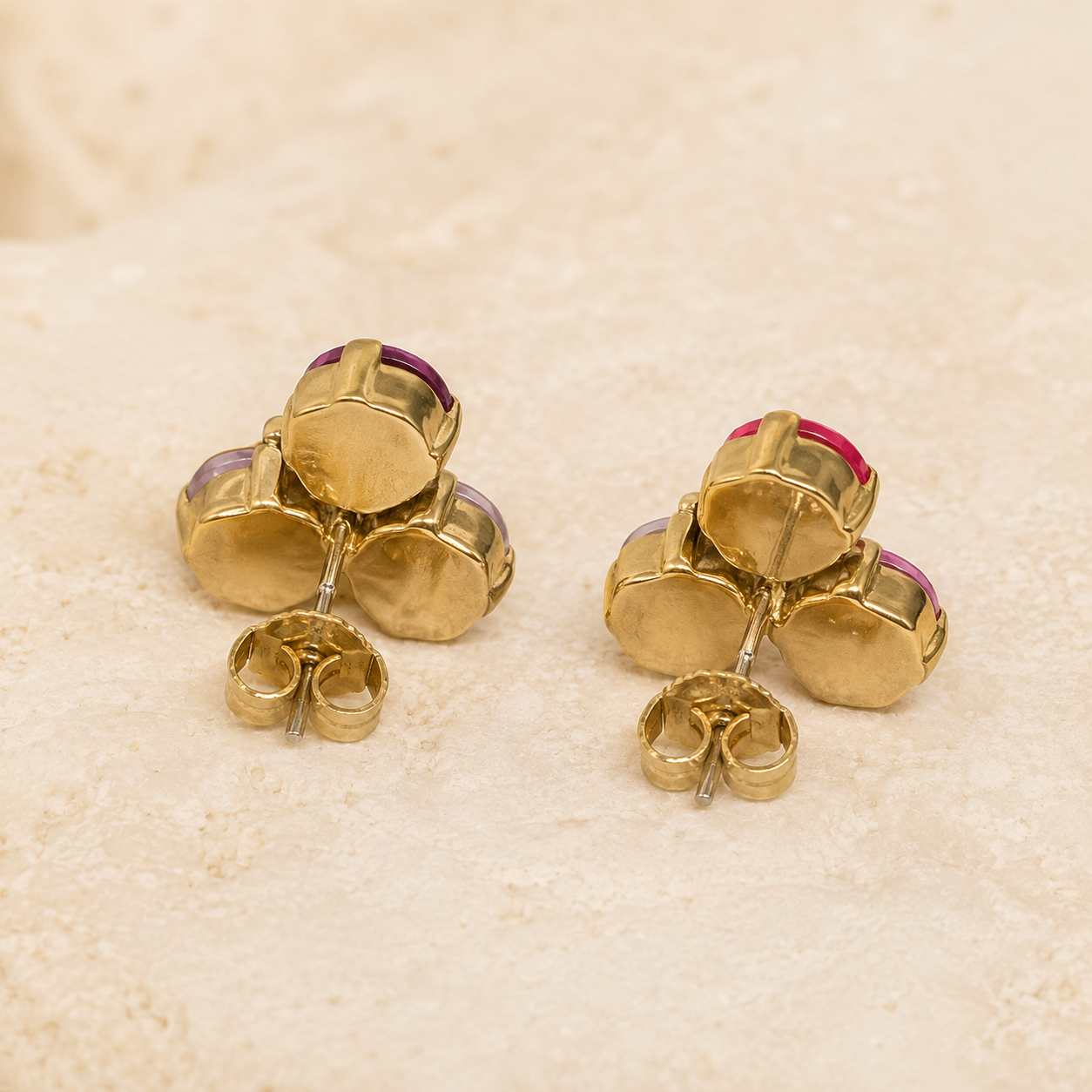 Tova Ines Earrings in Pink