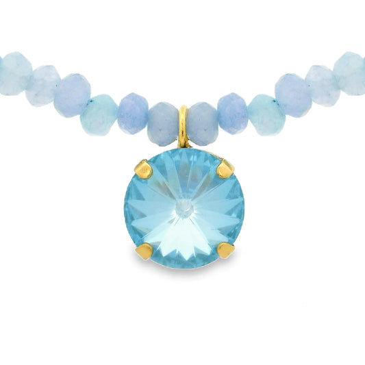Paige Necklace Ultra Baby Blue