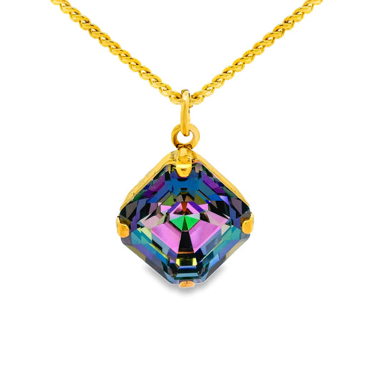 Nikki Necklace In AB Volcano