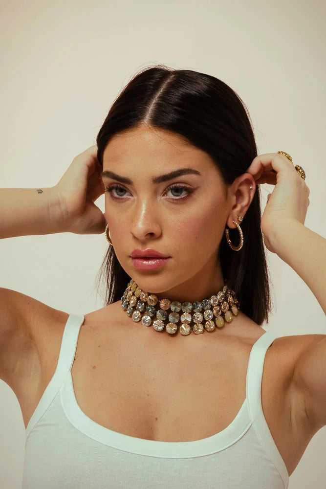 TOVA Nova Choker in Champagne