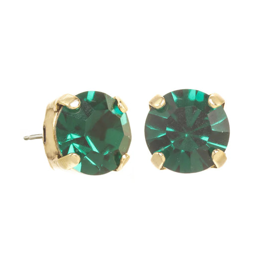 Oakland Studs in All the Colors Emerald Tova