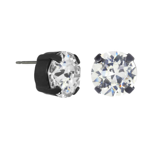 Trentley Earrings In Smutt Clear