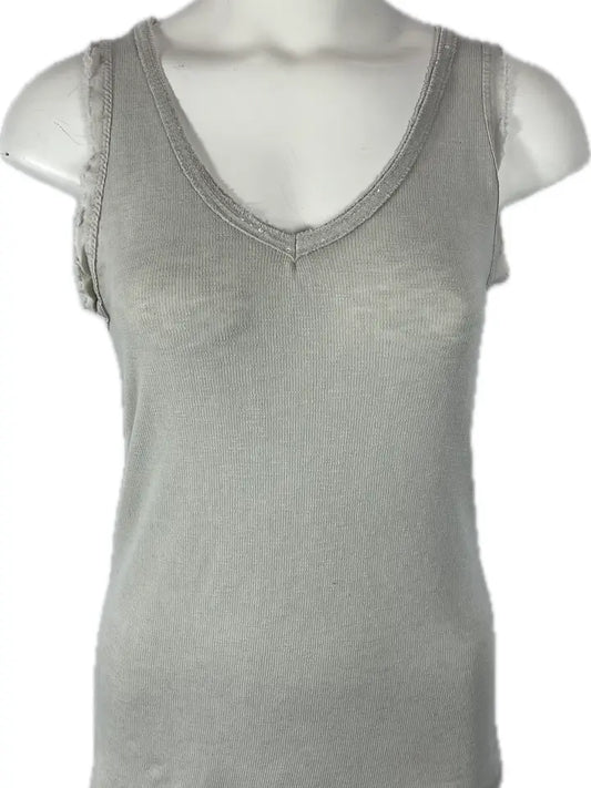 Italian Collection Gray Tank Top