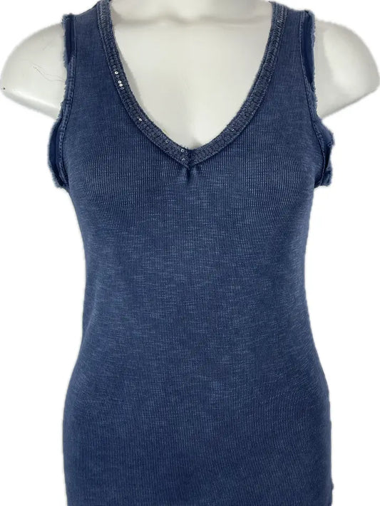 Italian Collection Denim Tank Top