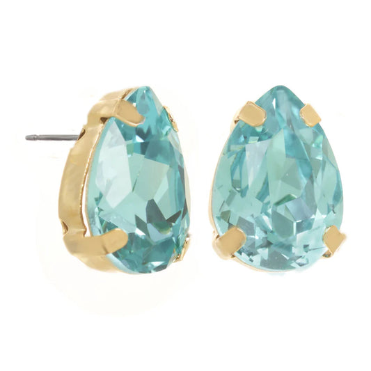 Lumi Studs In Light Turquoise